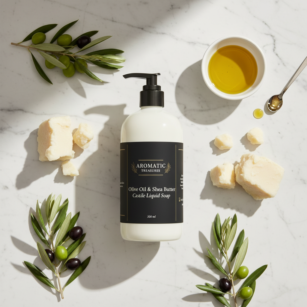 Olive Oil & Shea Butter – White Marble