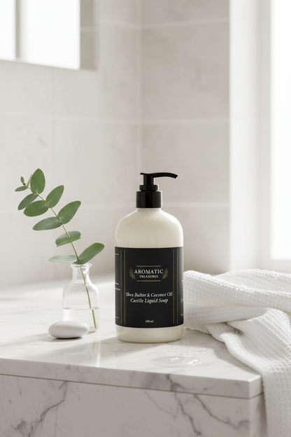 Shea Coconut bathroom clean
