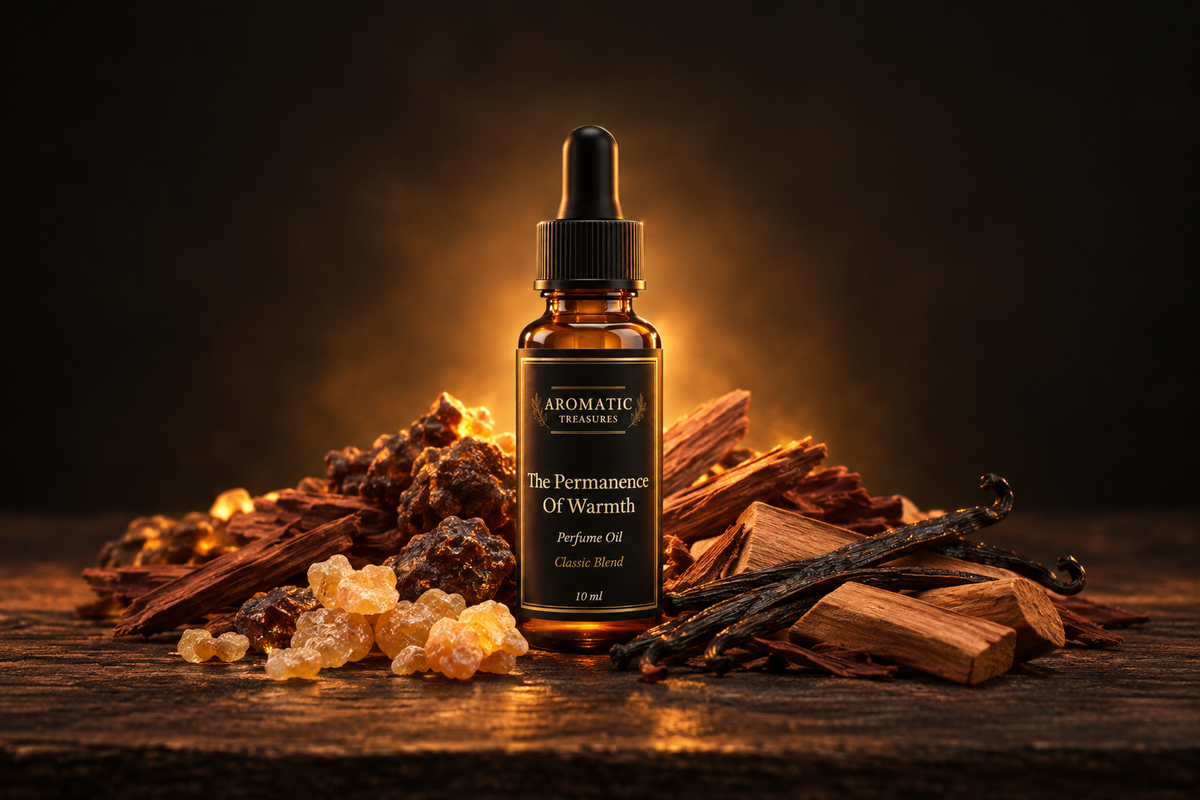 The Permanence Of Warmth — Perfumery Slideshow Banner